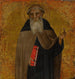 Un santo masculino, quizás San Antonio Abad - Cenni di Francesco di Ser Cenni — vista de la obra