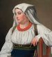 Une Ciociara, portrait d'une paysanne romaine - Christoffer Wilhelm Eckersberg — artwork view