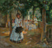 Una Fiesta en el Parque - Ferdinand Dorsch — vista de la obra