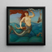 A Sea Nymph - Sir Edward Coley Burne-Jones — wall display of the artwork
