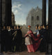 Una Procesión de Cardenales - Ottavio Leoni — vista de la obra
