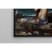 Reproducción del cuadro Una sirena - John William Waterhouse