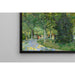 Reproduction of the painting A path in a public garden in Arles - Vincent Van Gogh