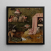 Una alegoría de la intemperancia - Hieronymus Bosch — cuadro enmarcado en la pared