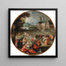 An Allegory of Spring - Jacob Grimmer — framed artwork on a wall