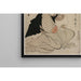 Reproducción del cuadro Una mujer atractiva que se asemeja al actor Iwai Hanshiro - Kitagawa Utamaro