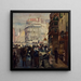 A Day's Work in Paris - Anonymous — framed artwork on a wall