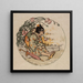 A Little Tired Mother - Helen Hyde — framed artwork on a wall