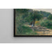 Reproduction of the painting A Road at Louveciennes - Pierre-Auguste Renoir
