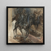 Una estatua en bronce de Luis XIV - Giovanni Boldini — presentación mural de la obra