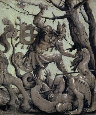 Urs Graf - Saint George Fighting the Dragon.webp