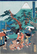 Acto VIII Procesión Nupcial de Konami - Utagawa Kunisada Toyokuni III — vista de la obra