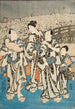 Summer Celebration in Edo - Utagawa Kunisada Toyokuni III — artwork view