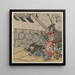 Hyshigi o utsu bushi - Utagawa Kuniyoshi — cuadro enmarcado en la pared