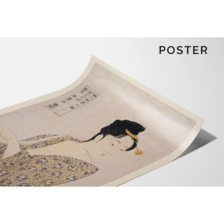 Uwaki The Fancy-Free Type - Kitagawa Utamaro | Reproduction Tableau Décoration murale affiche copie
