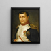 Retrato de Napoleón - Victor Varillaz — cuadro enmarcado en la pared