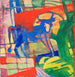 Vache bleue - Franz Marc — vista de la obra