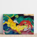 Reproducción del cuadro vacas, rojo, verde, amarillo - Franz Marc