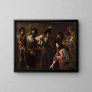 Valentin de Boulogne - Christ and the Adulteress.webp