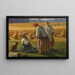 La Moisson - Valerian Konstantinovich Kamenev — cuadro enmarcado en la pared