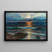 Atardecer en la costa - Vartan Makhokhian — cuadro enmarcado en la pared