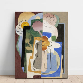Vase de Fleurs - Georges Valmier | Reproduction Tableau Décoration murale affiche copie