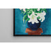 Reproduction of the painting Vase de lys - Moïse Kisling