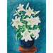 Reproduction of the painting Vase de lys - Moïse Kisling