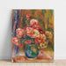 Reproduction of the painting Vase de roses - Pierre-Auguste Renoir