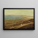 Paseo solitario a lo largo de la costa - Vasily Dmitrievich Polenov — cuadro enmarcado en la pared