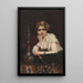 Odalisca - Vasily Dmitrievich Polenov — cuadro enmarcado en la pared