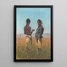 Niños de la tribu Solon - Vasily Vereshchagin — cuadro enmarcado en la pared