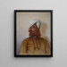 Funcionario musulmán - Vasily Vereshchagin — cuadro enmarcado en la pared