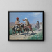 Mollahs yendo al bazar - Vasily Vereshchagin — cuadro enmarcado en la pared