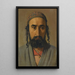 Retrato de un comerciante judío - Vasily Vereshchagin — cuadro enmarcado en la pared