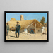 L'Adjudant - Vasily Vereshchagin — cuadro enmarcado en la pared