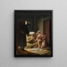 La venta del niño esclavo - Vasily Vereshchagin — cuadro enmarcado en la pared