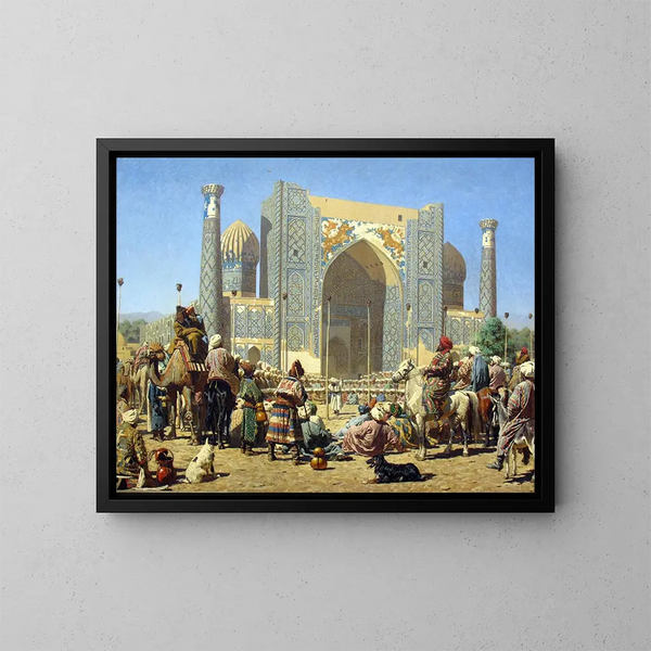 Ellos son triunfantes - Vasily Vereshchagin — cuadro enmarcado en la pared