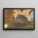 Tumba del sultán Iltutmish en el viejo Delhi - Vasily Vereshchagin — cuadro enmarcado en la pared