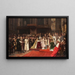Tu felix Austria nube - Václav Brožík — framed artwork on a wall