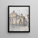 Basílica de San Jorge en Praga - Václav Jansa — cuadro enmarcado en la pared