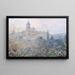 Vista del castillo - Václav Jansa — cuadro enmarcado en la pared