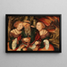 Loth y sus hijas - Veit Stoss — cuadro enmarcado en la pared