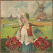 Vendedor de flores neerlandés - Campbell Metzger Jacobson — presentado en un interior