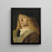 Retrato de un joven - Veneciano del siglo XVI — cuadro enmarcado en la pared
