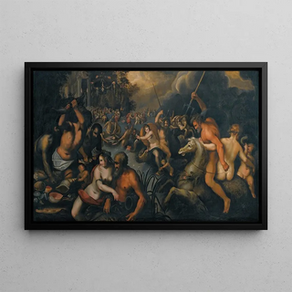 Venetian School - Battle of the sea gods.webp