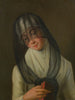Retrato de una dama con velo - Escuela veneciana — vista de la obra