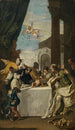 Saint Vincent Ferrier ressuscitating a child - Venetian School — artwork view