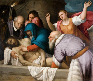 L'Enterrement du Christ - Escuela veneciana — vista de la obra