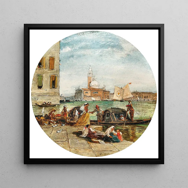 Venise, vue de San Giorgio Maggiore - James Holland